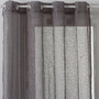 Voir la diapositive 1 : ATMOSPHERA Rideau Voilage  Brodé  140x240cm Gris