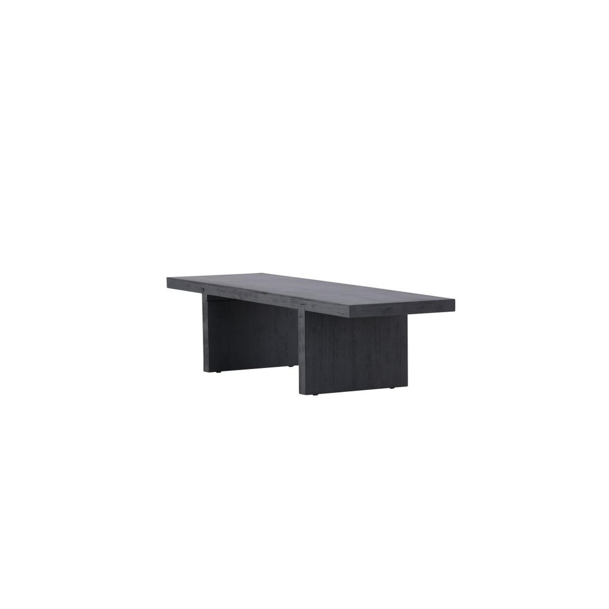 Voir la diapositive 3 : Paris Prix Table basse en bois  yakunik  120cm noir