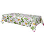Voir la diapositive 1 : HABITABLE Nappe en toile cirée rectangulaire Botanique - 140 x 200 cm - Fuchsia
