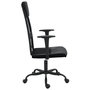 Voir la diapositive 4 : VIDAXL Chaise de bureau reglable en hauteur noir
