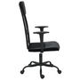 Voir la diapositive 4 : VIDAXL Chaise de bureau reglable en hauteur noir