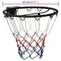 Voir la diapositive 6 : VIDAXL Cerceau de basket Noir 45 cm Acier