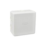 CENTRALE BRICO Boîte de dérivation étanche - 115x115xp60 blanc - IP66
