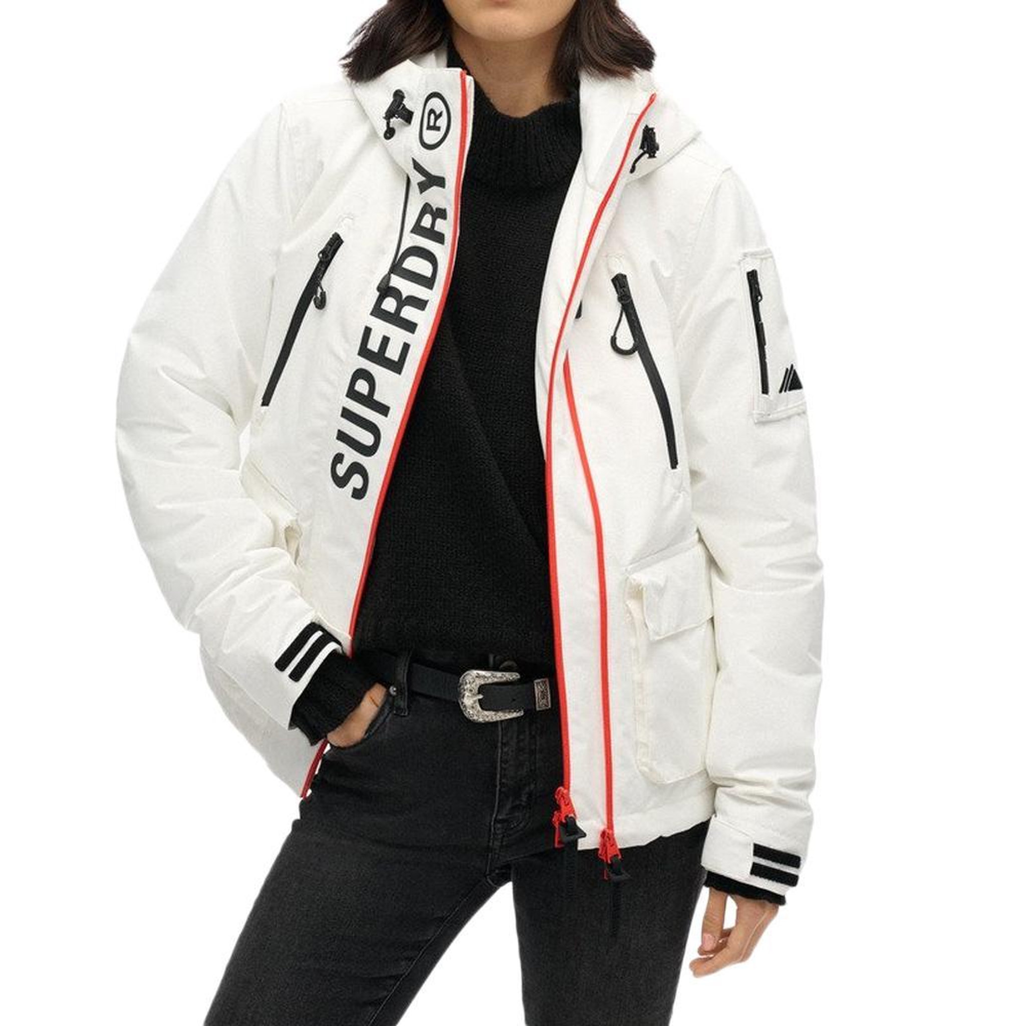 Voir la diapositive 1 : SUPERDRY Parka blanche femme superdry ultimate windcheater