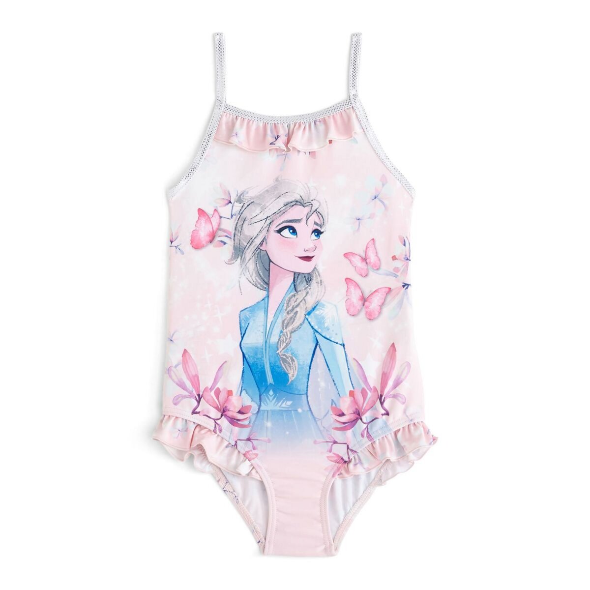 Reine des neiges Maillot de bain 1 pi ce fille pas cher Auchan