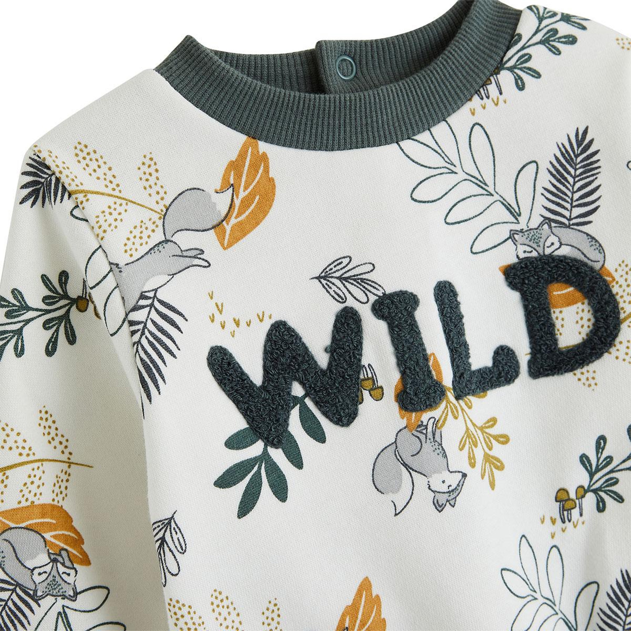 Voir la diapositive 2 : Petit Béguin Ensemble bébé sweat et pantalon en velours côtelé elliott