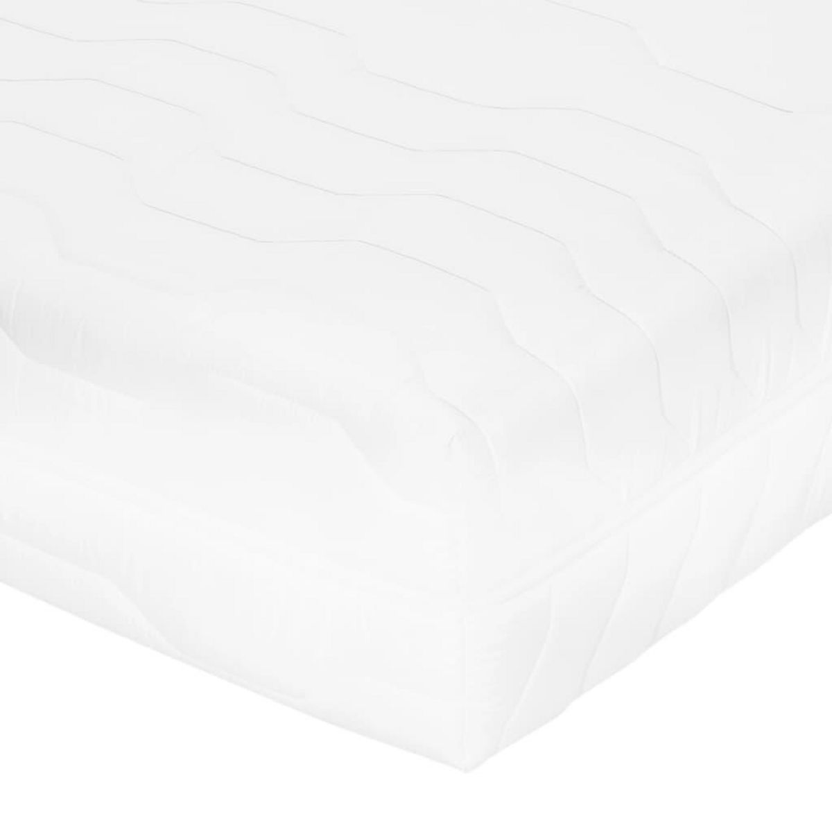 VIDAXL Matelas 100 x 200 cm 7 zones Ressort ensache 20 cm H2