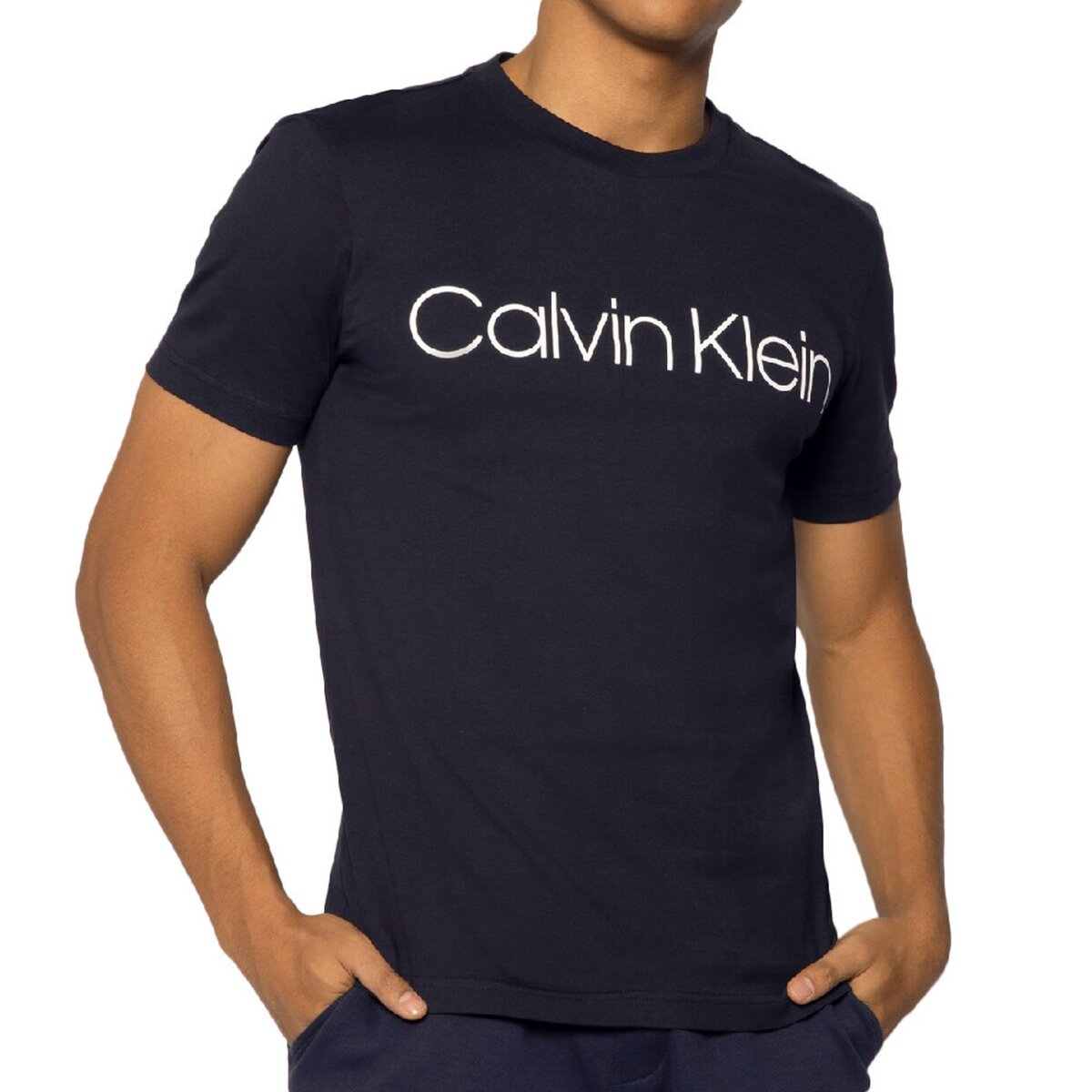 T shirt calvin shop klein homme gris