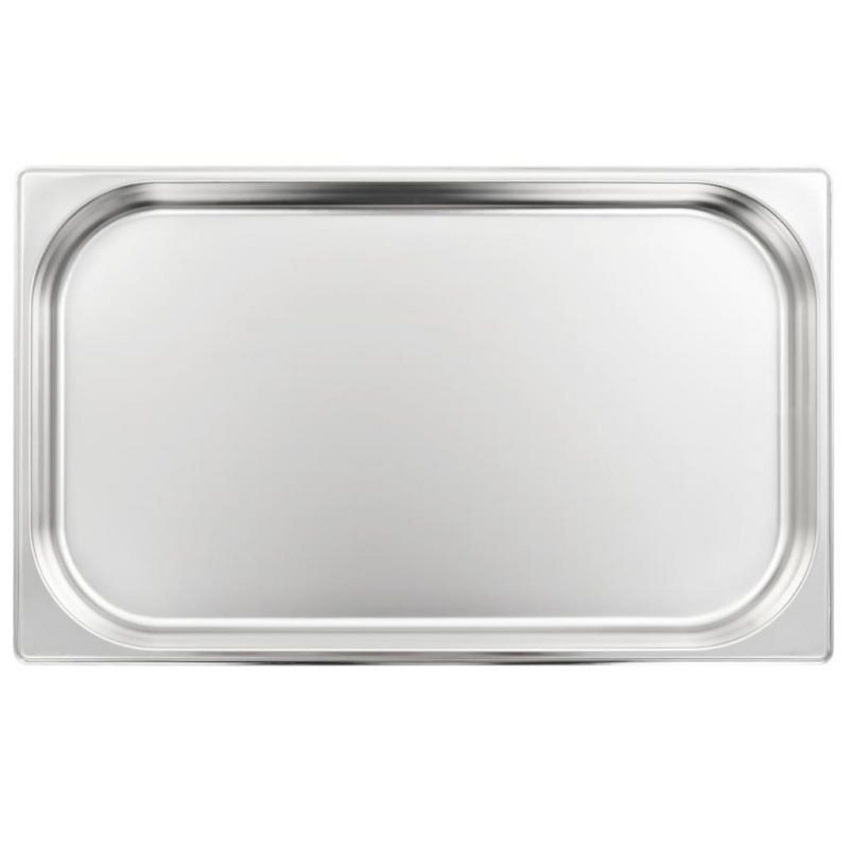 VIDAXL Récipients Gastronorm 4 pcs GN 1 1 40 mm Acier inoxydable