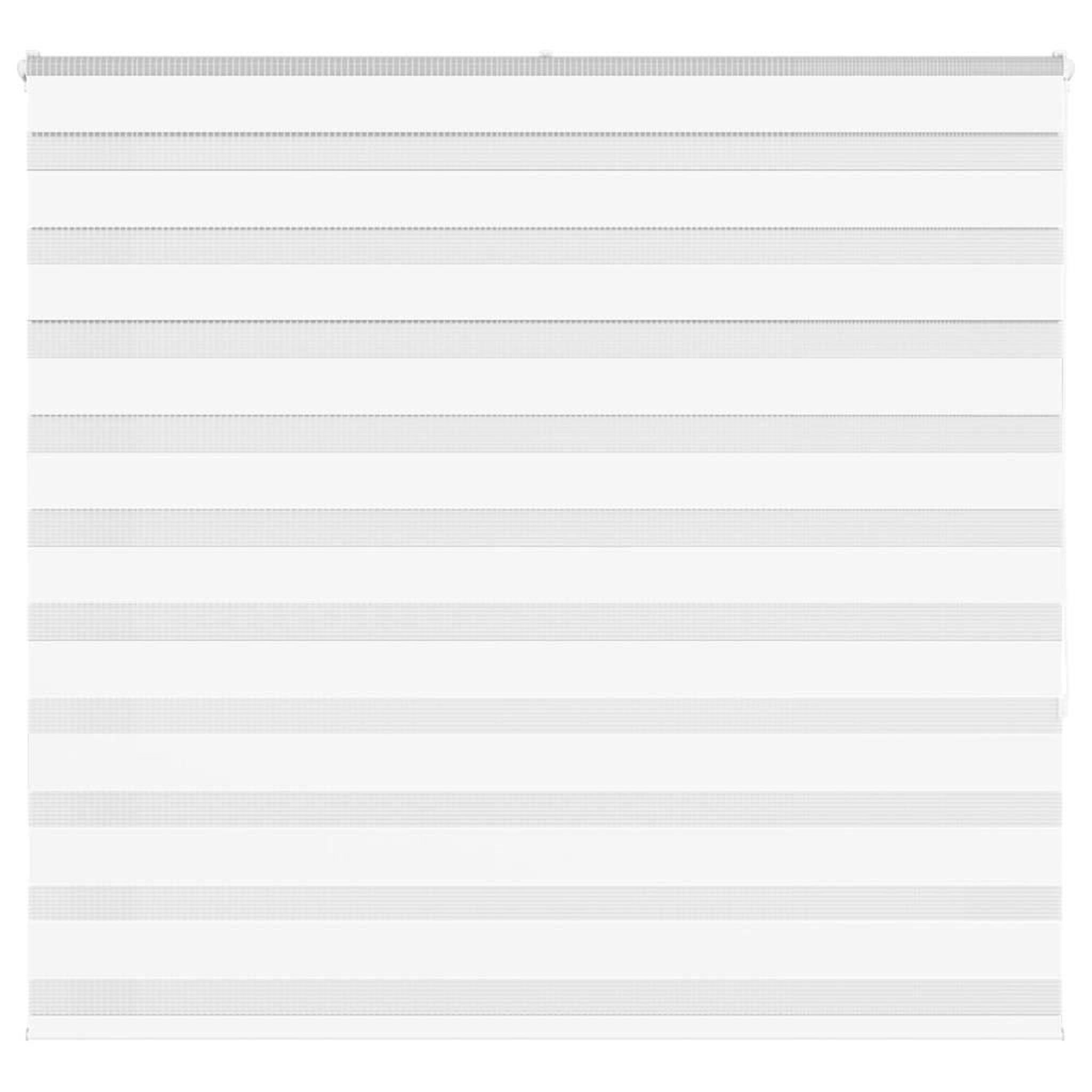 VIDAXL Store zebre blanc 155x150 cm largeur du tissu 150,9cm polyester