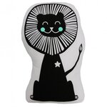 FUTURE HOME Coussin enfant imprimé lion en coton 36x25cm CIRCUS