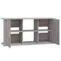 Voir la diapositive 6 : VIDAXL Support pour aquarium sonoma gris 121x41x58cm bois d ingénierie