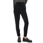 Vero Moda Pantalon fluide Velours Noir Femme Vero Moda Lea. Coloris disponibles : Noir