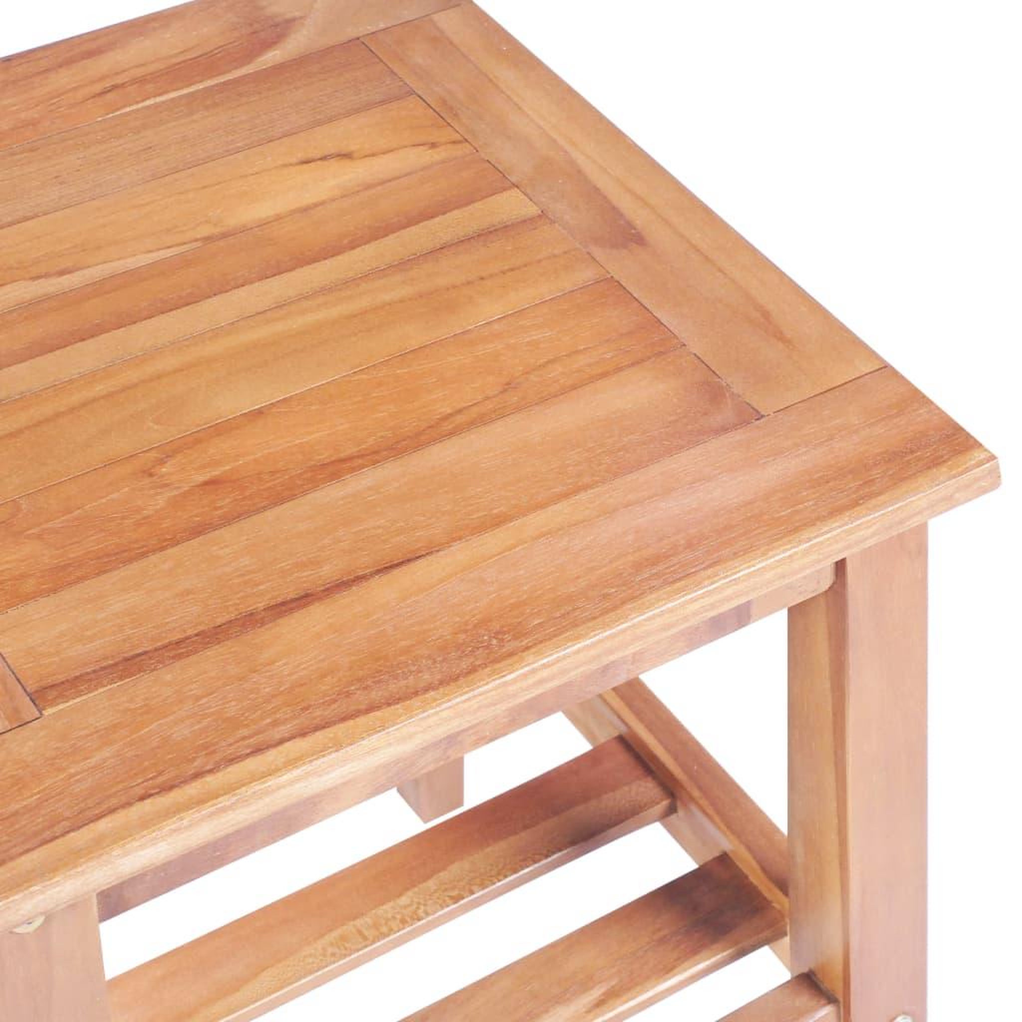 Voir la diapositive 4 : VIDAXL Table basse 40x40x50 cm carree teck solide