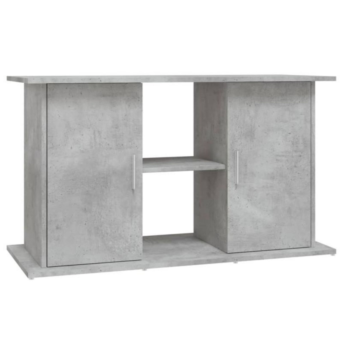 VIDAXL Support pour aquarium gris béton 101x41x58 cm bois d ingénierie