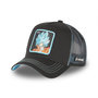 Voir la diapositive 1 : CAPSLAB Casquette trucker avec filet Dragon Ball Super Black Goku