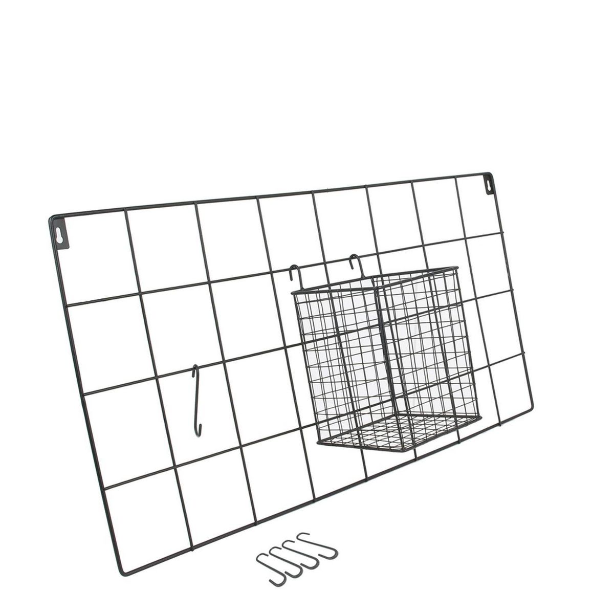 The Home Deco Factory Support mural filaire avec crochets