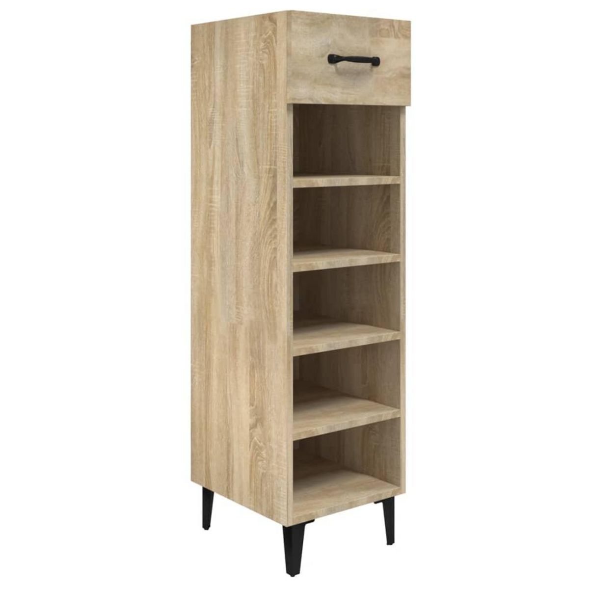 VIDAXL Armoire a chaussures Chene Sonoma 30x35x105cm Bois d'ingenierie