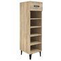 Voir la diapositive 2 : VIDAXL Armoire a chaussures Chene Sonoma 30x35x105cm Bois d'ingenierie