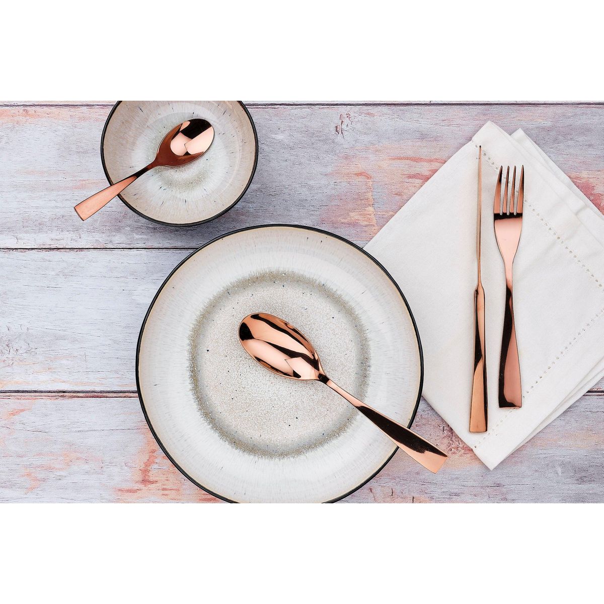 BJORN Coffret 6 petites cuillères SVEN - Copper