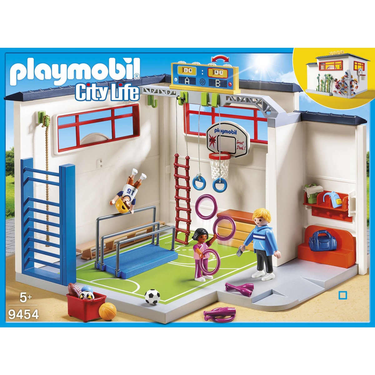 PLAYMOBIL 9454 - City Life - Salle de sports