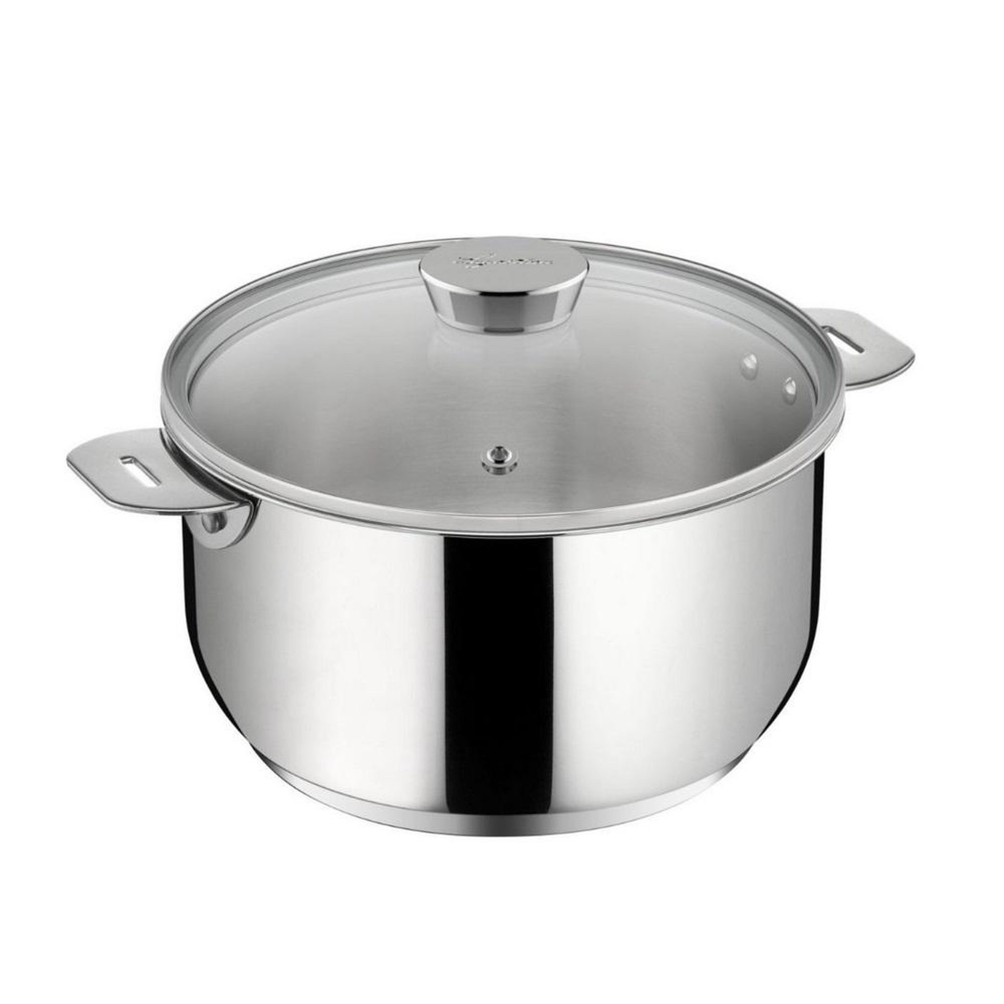 Voir la diapositive 2 : Lagostina Casserole inox 14cm sans poignée + couvercle - 12138031214