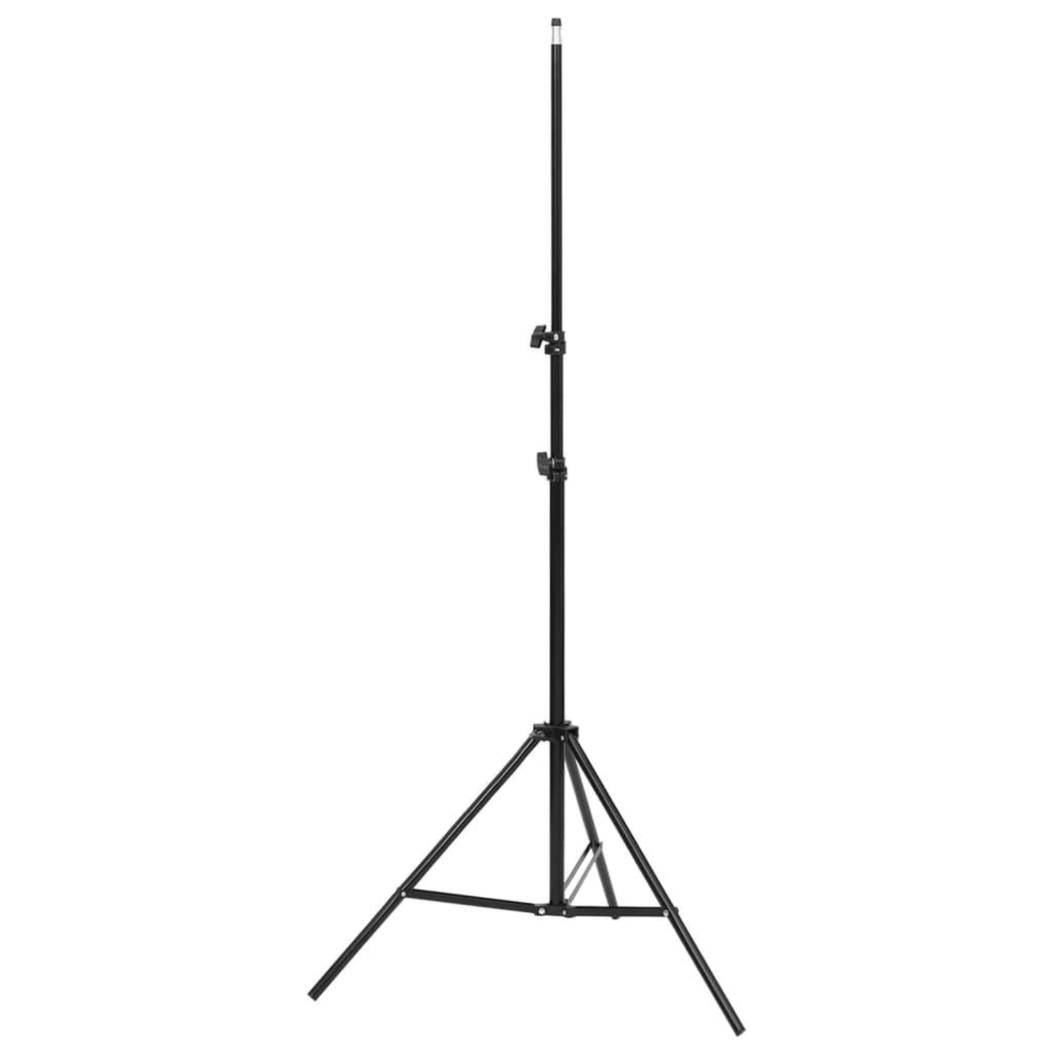Voir la diapositive 5 : VIDAXL Kit de studio photo avec eclairage toile de fond et reflecteur