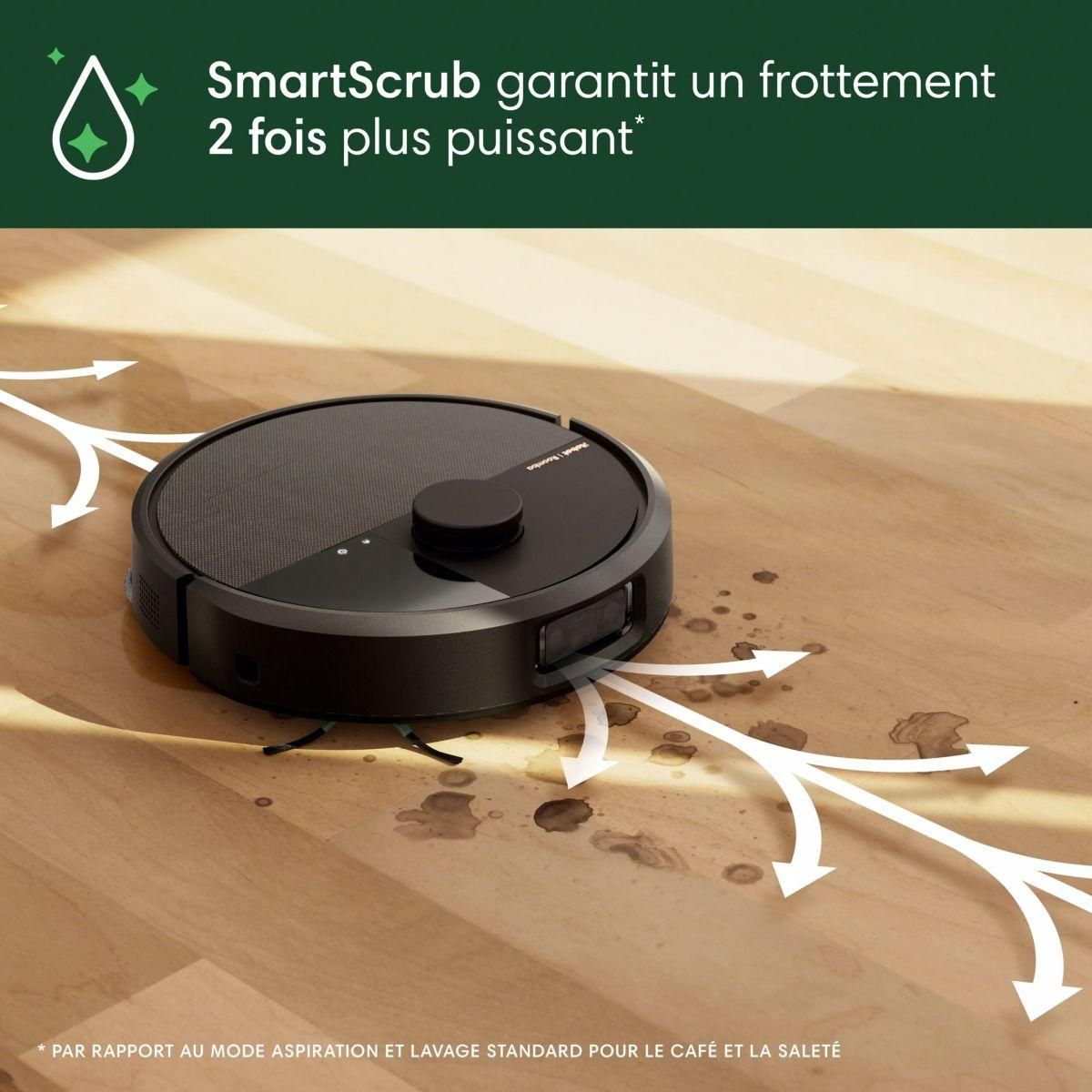 IROBOT Robot Aspirateur Laveur Roomba Plus 506