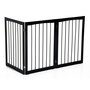 Voir la diapositive 5 : PAWHUT Barrière modulable pliable barrière de sécurité 160L x 76H cm MDF