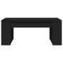 Voir la diapositive 4 : VIDAXL Table basse noir 102x55x42 cm bois d'ingenierie