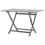Voir la diapositive 4 : VIDAXL Table de jardin pliable 120x70x75 cm Bois d'acacia massif