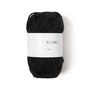Voir la diapositive 3 : RICO DESIGN 2 pelotes de coton 57,5 m - Noir