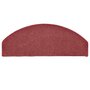 Voir la diapositive 5 : VIDAXL Tapis de marches d'escalier 15 pcs Rouge 65x24x4 cm