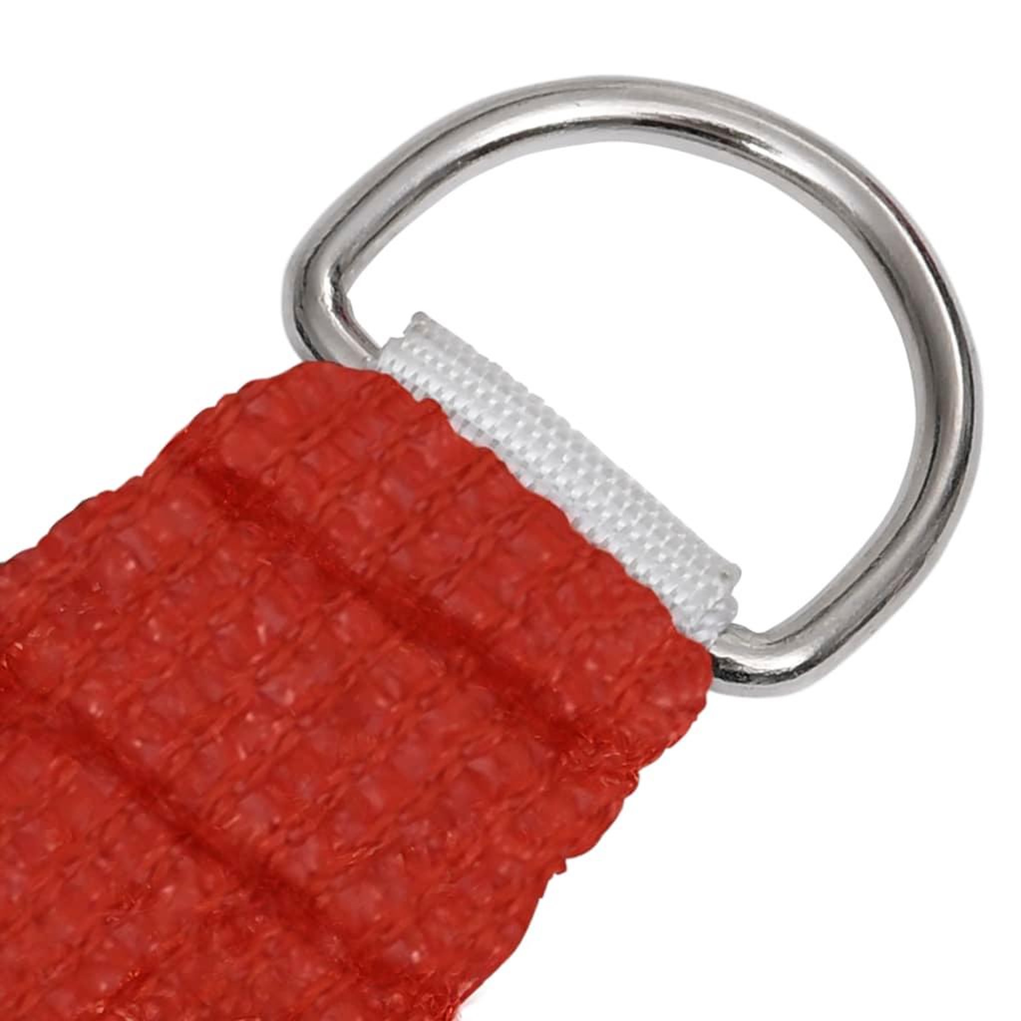 Voir la diapositive 4 : VIDAXL Voile d'ombrage 160 g/m^2 Rouge 4x4x5,8 m PEHD
