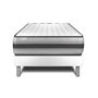 Voir la diapositive 2 : VITALIT Ensemble VITALPOWER RECOVER 90 x 190 cm sommier Kit blanc