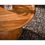 Voir la diapositive 2 : LISA DESIGN Raja - table basse - en bois massif d'acacia - 60 cm