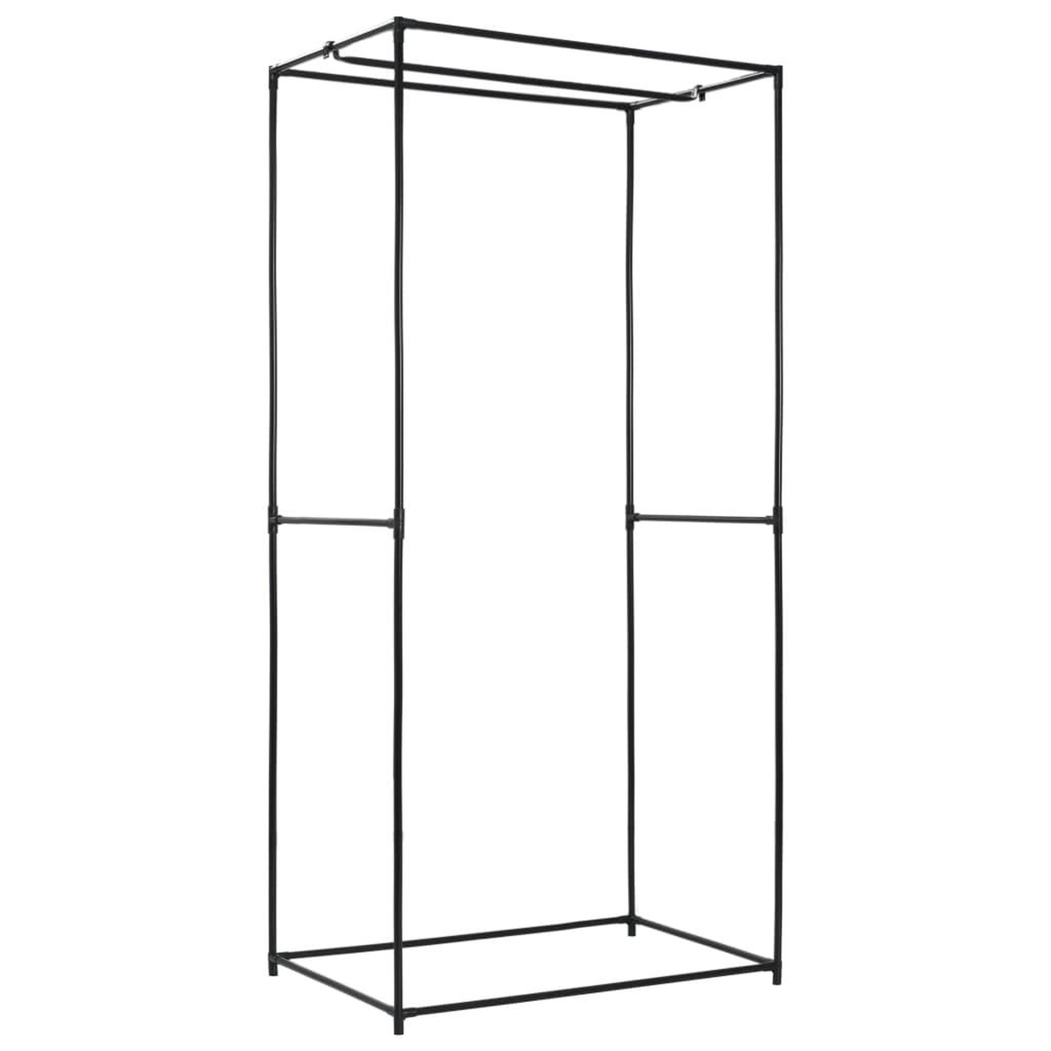 Voir la diapositive 5 : VIDAXL Garde-robe Gris 75x50x160 cm