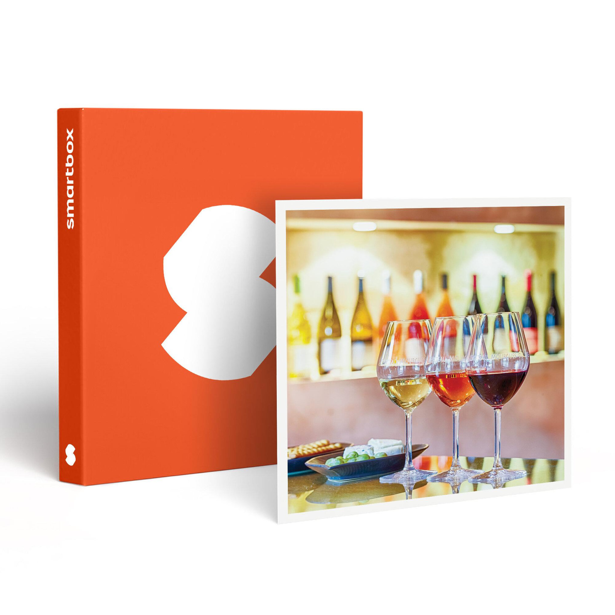 Smartbox Visite et dégustation de vin pour 1 ou 2 personnes - coffret cadeau gastronomie