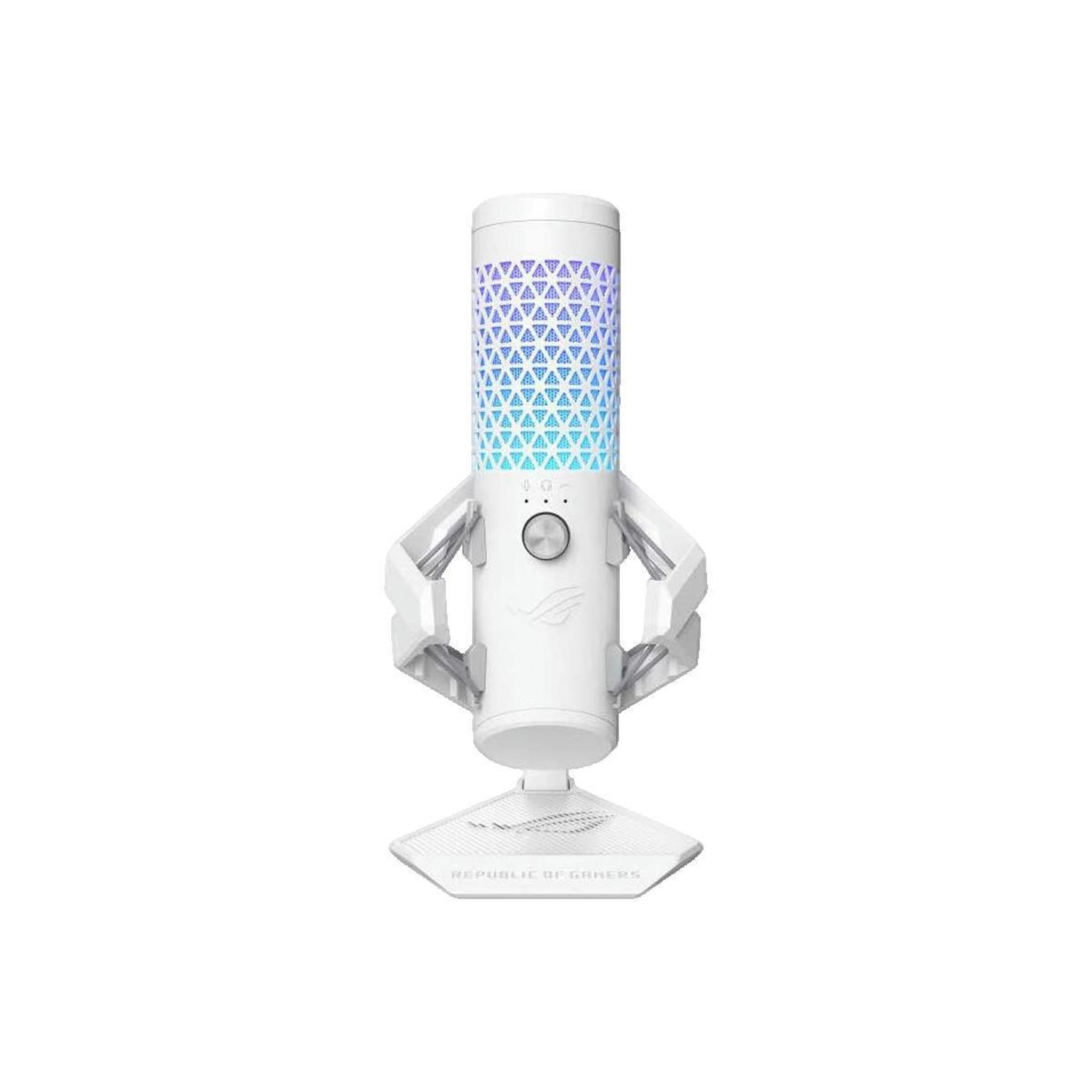Voir la diapositive 2 : ASUS Microphone ASUS ROG Carnyx Blanc
