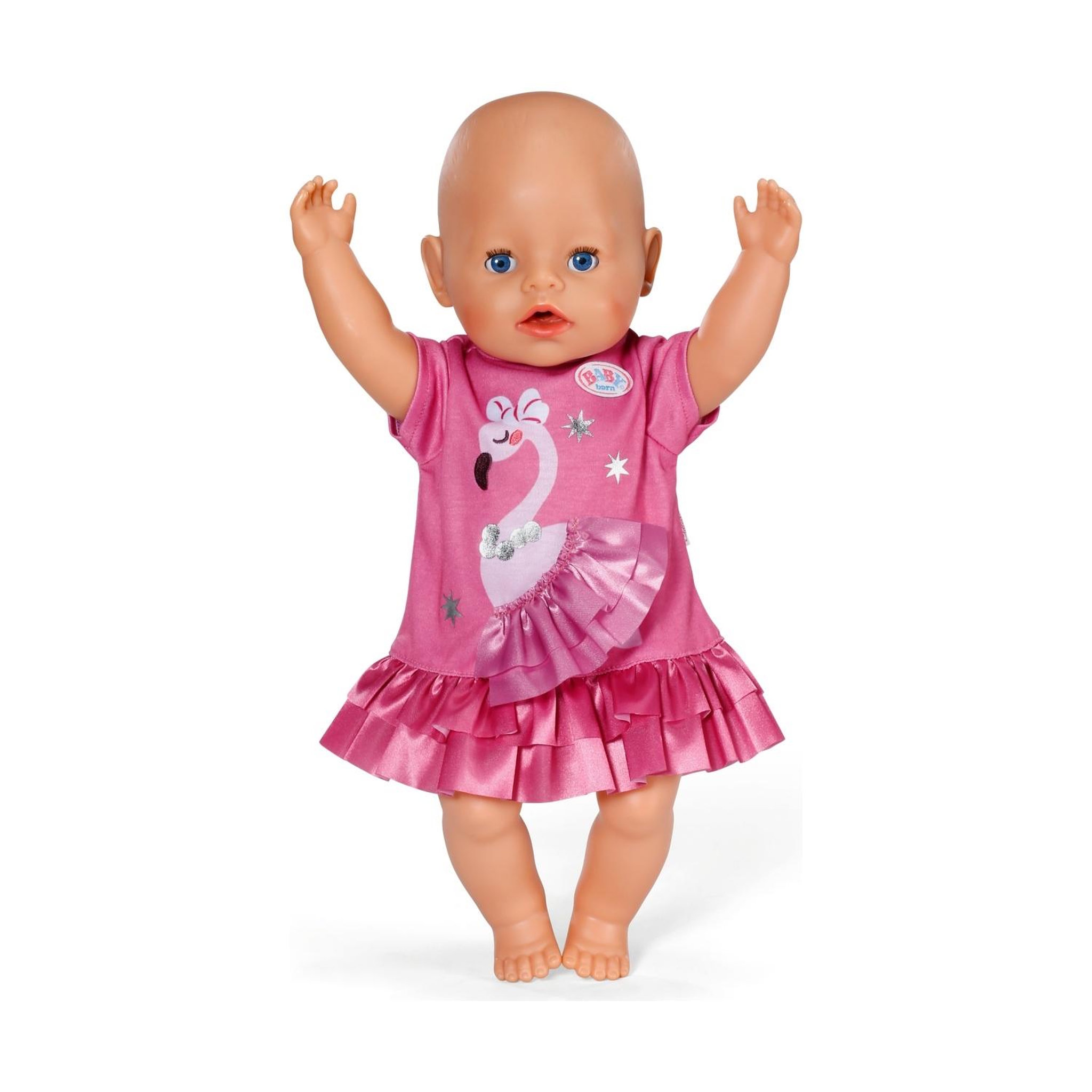 Voir la diapositive 2 : Zapf Creation Baby born Robe pour poupée Flamingo 43 cm
