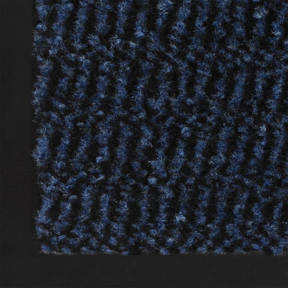 VIDAXL Paillasson touffete 60x150 cm Bleu
