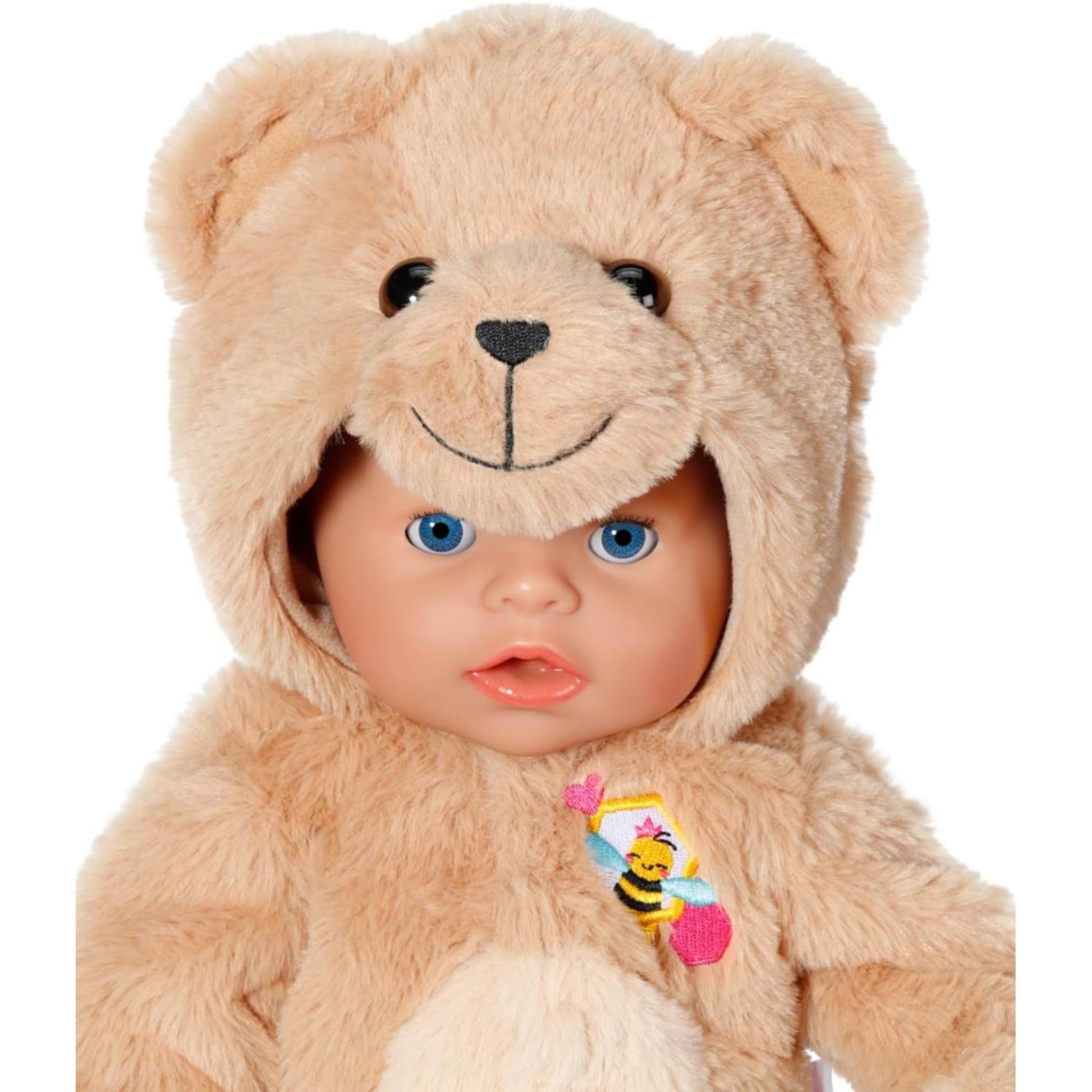 Voir la diapositive 3 : Zapf Creation BABY born - Tenue d'ours pour poupée