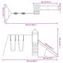 Voir la diapositive 6 : VIDAXL Aire de jeux d'exterieur bois de pin impregne