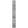 Voir la diapositive 4 : VIDAXL Bibliotheque/Separateur de piece Gris beton Bois d'ingenierie