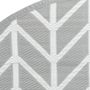 Voir la diapositive 5 : VIDAXL Tapis d'exterieur ARAKIL gris Ø200 cm PP