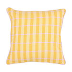 ATMOSPHERA Coussin Déco  Poolside  40x40cm Jaune