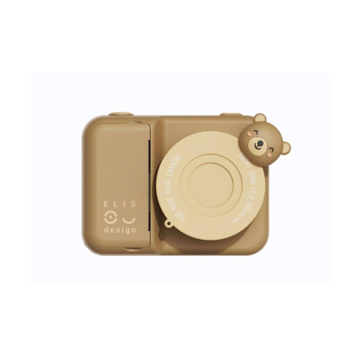 ELINELI Appareil photo - Ours brun