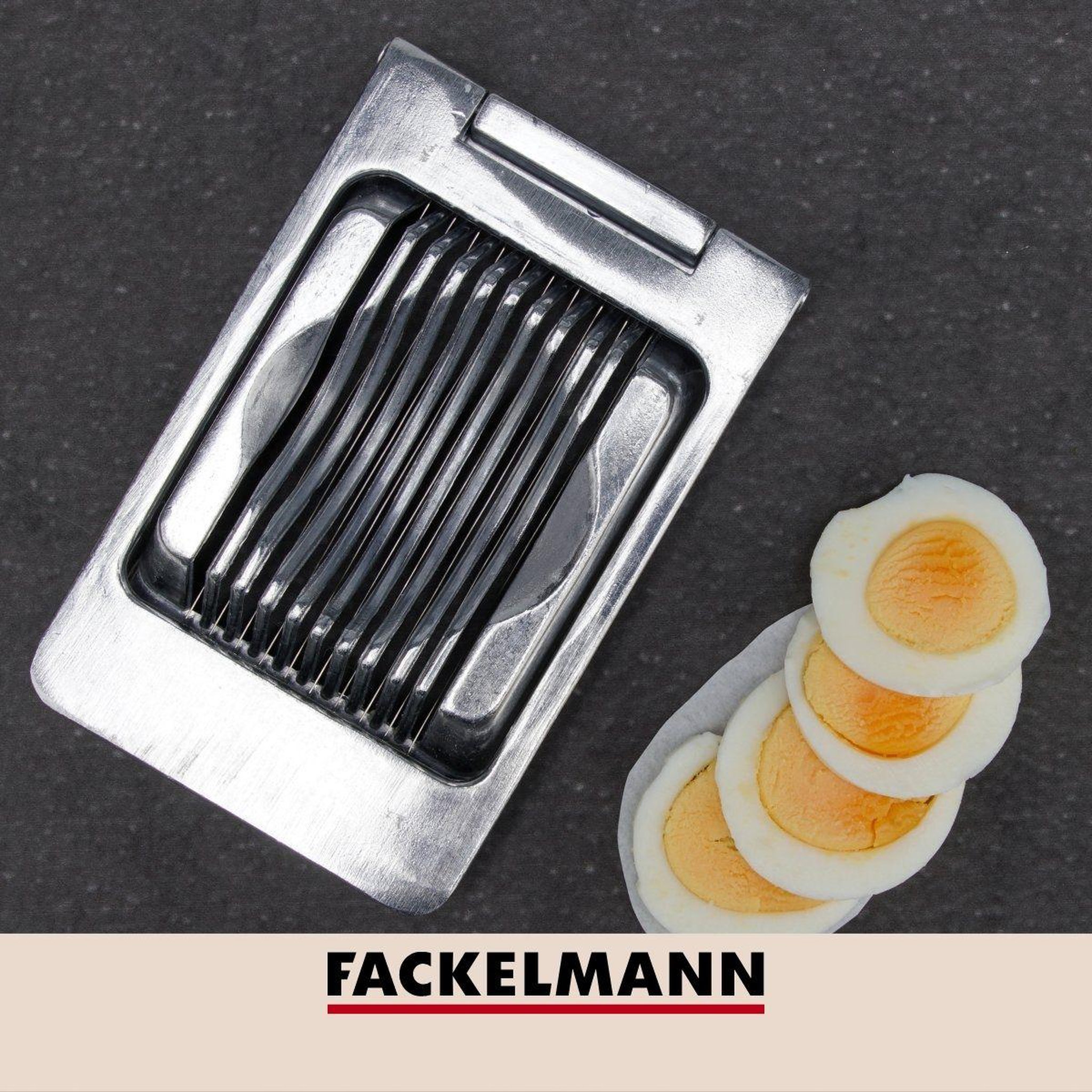 Voir la diapositive 5 : FM PROFESSIONAL Coupe oeuf tranche en inox FM Professional Divers