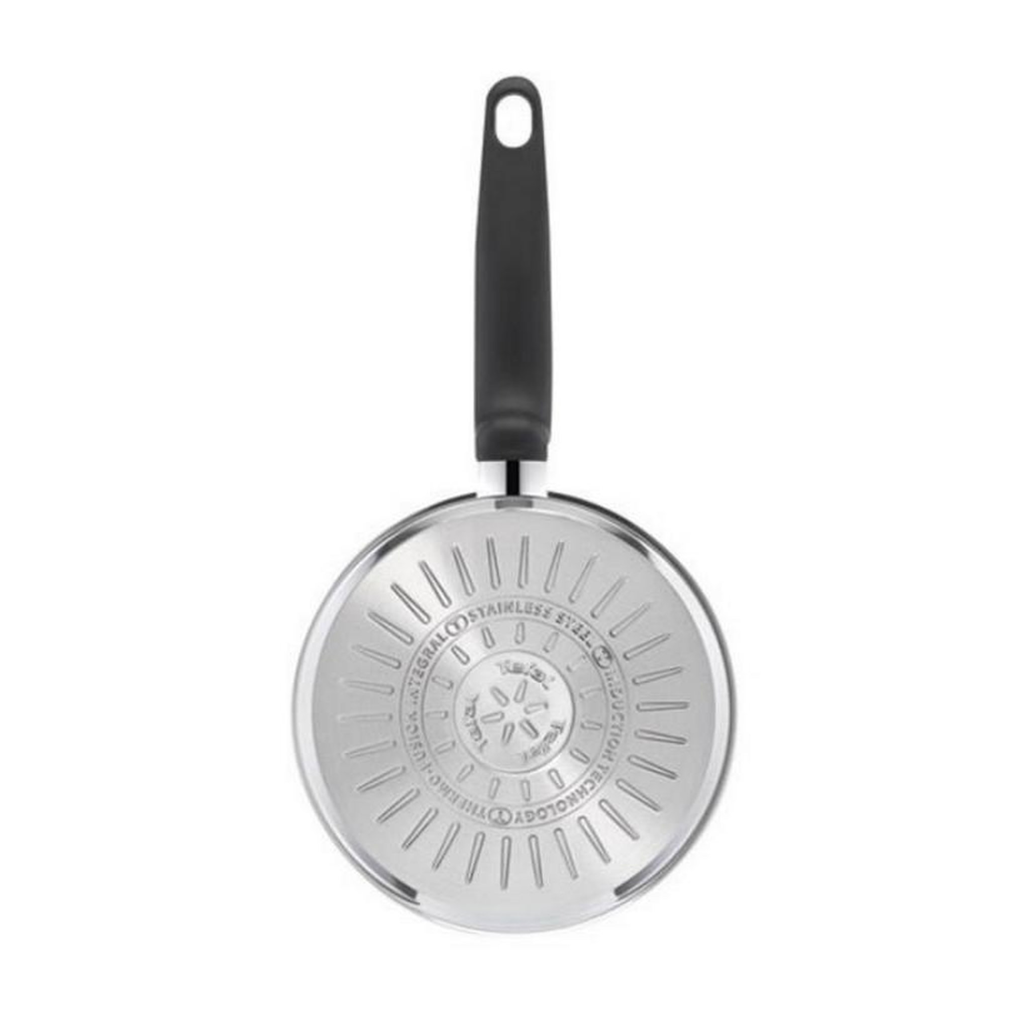 Voir la diapositive 3 : TEFAL Casserole inox 20cm avec couvercle - e3082404