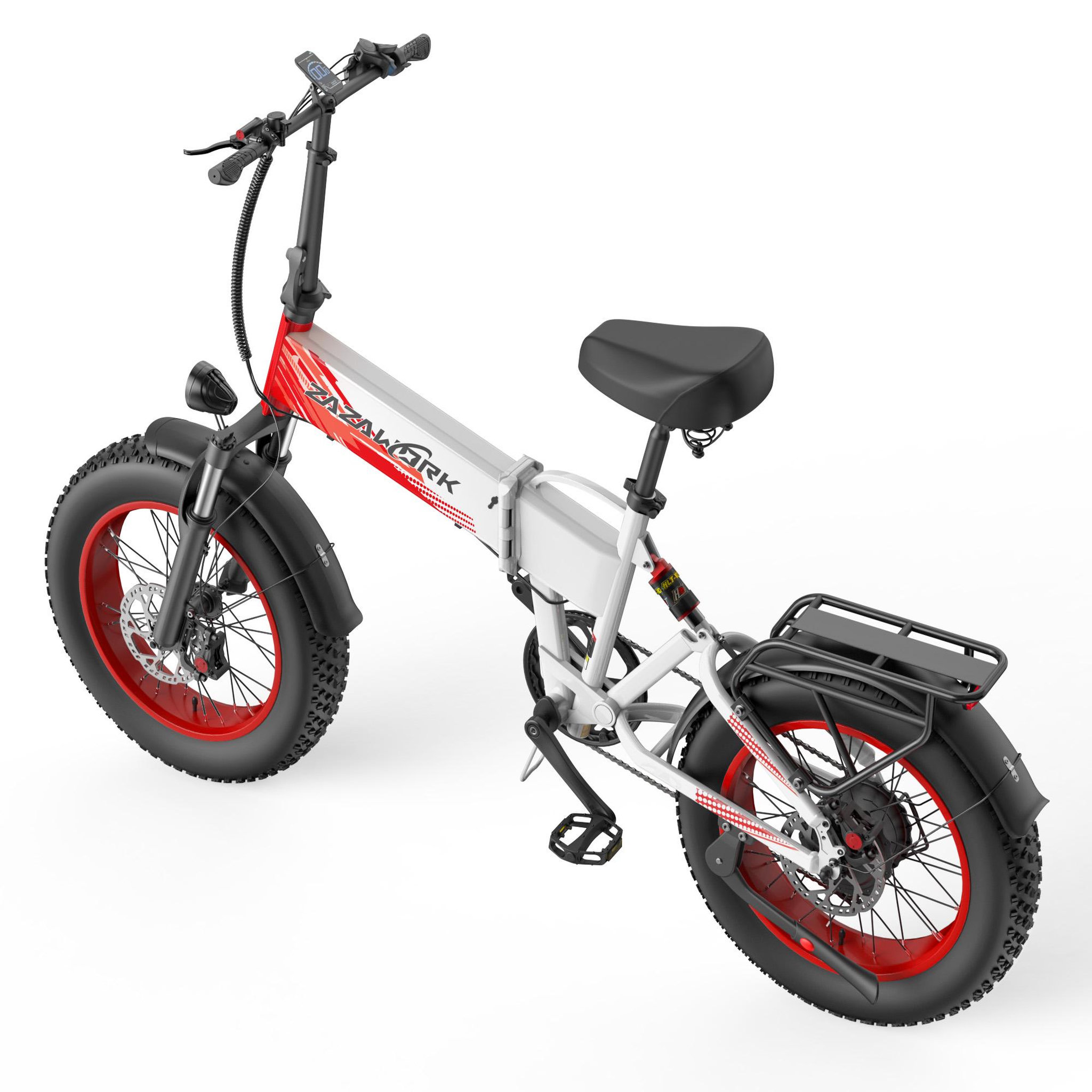 Voir la diapositive 6 : ZAZAWORK Vélo électrique pliable ZAZAWORK CF1000